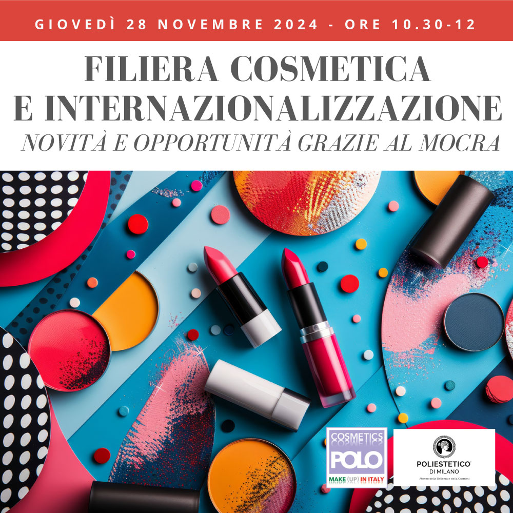 Filiera cosmetica e internazionalizzazione